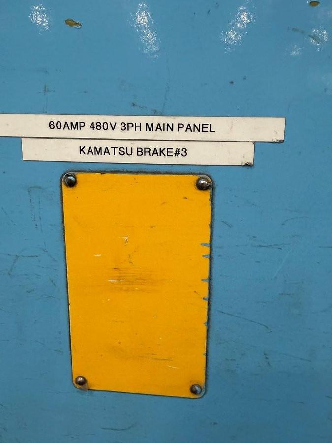 Used 1985 - 330 Ton x 13' Komatsu PHS300x400 CNC Hydraulic Press Brake