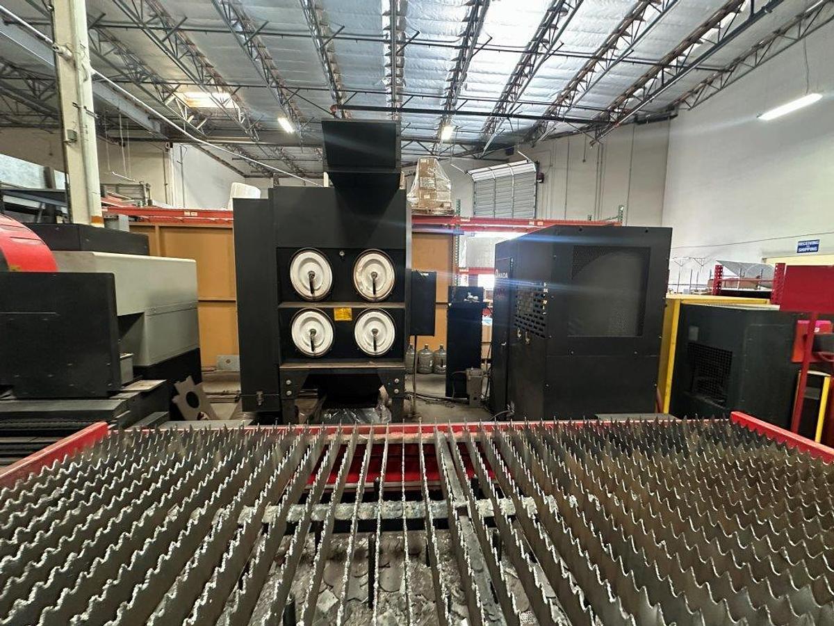 Used 2008 - 4000 Watt Amada LC3015F1-NT CNC CO2 Laser