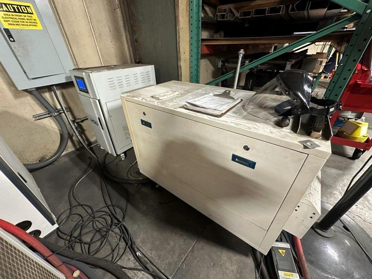 Used 2024 - 6,000 Watt HSG G3015X-6K Fiber Laser