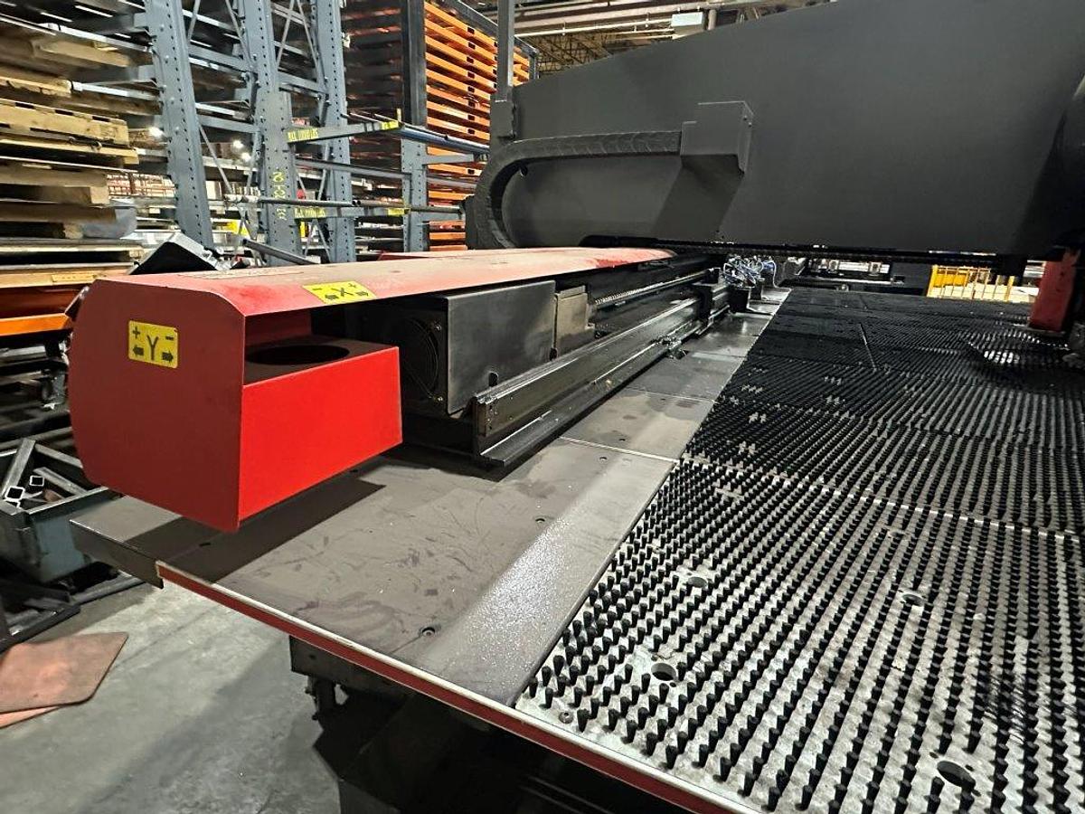 Used 2006 - 22 Ton Amada EM-2510NT Servo Driven Turret Punch