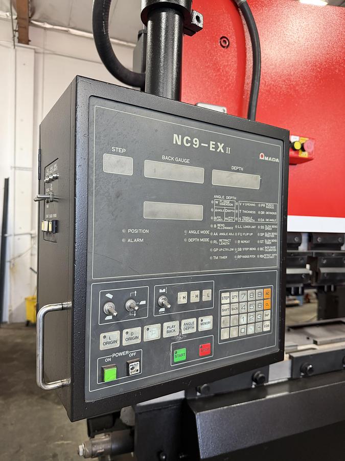 Used 2001 - 110 Ton Amada RG-100 CNC Press Brake