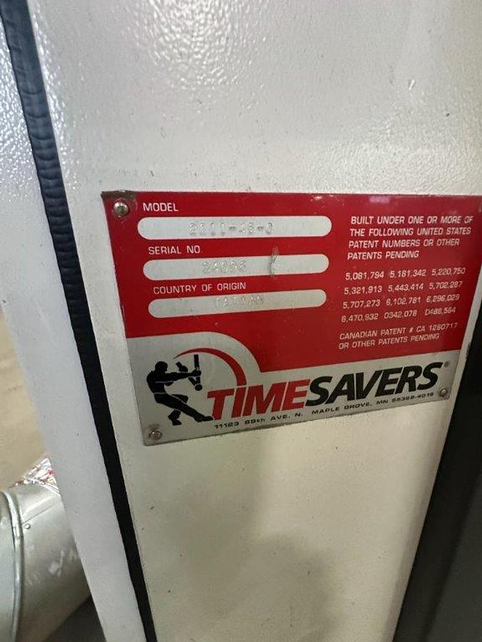 Used 2018 - 52" Timesaver Model 2211-45-0 Single Head Graining/Grinding Machine