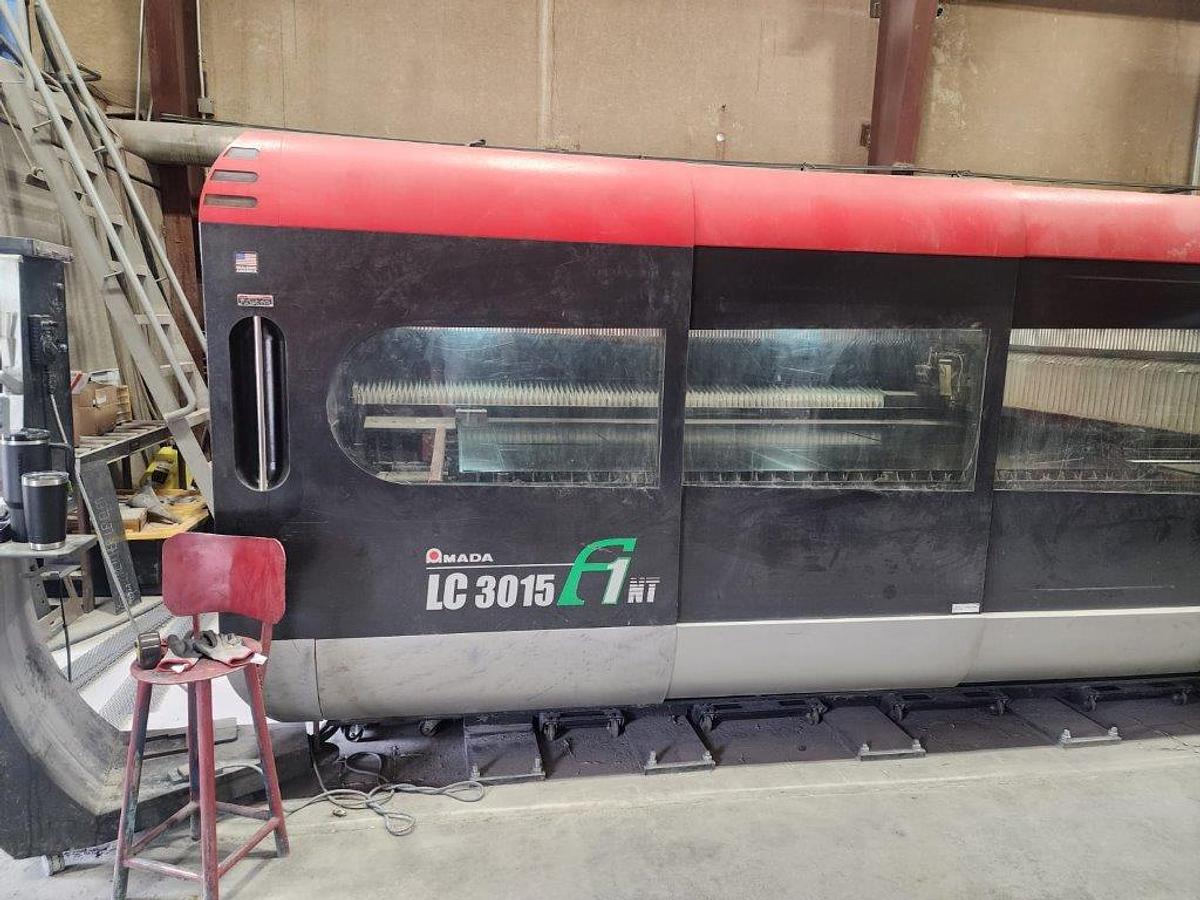 Used 2012 - 4000 Watt Amada LC-3015NT-F1 CNC Laser