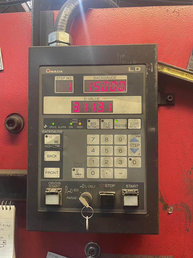 Used 2005 - 38 Ton Amada RG3512 CNC Press Brake