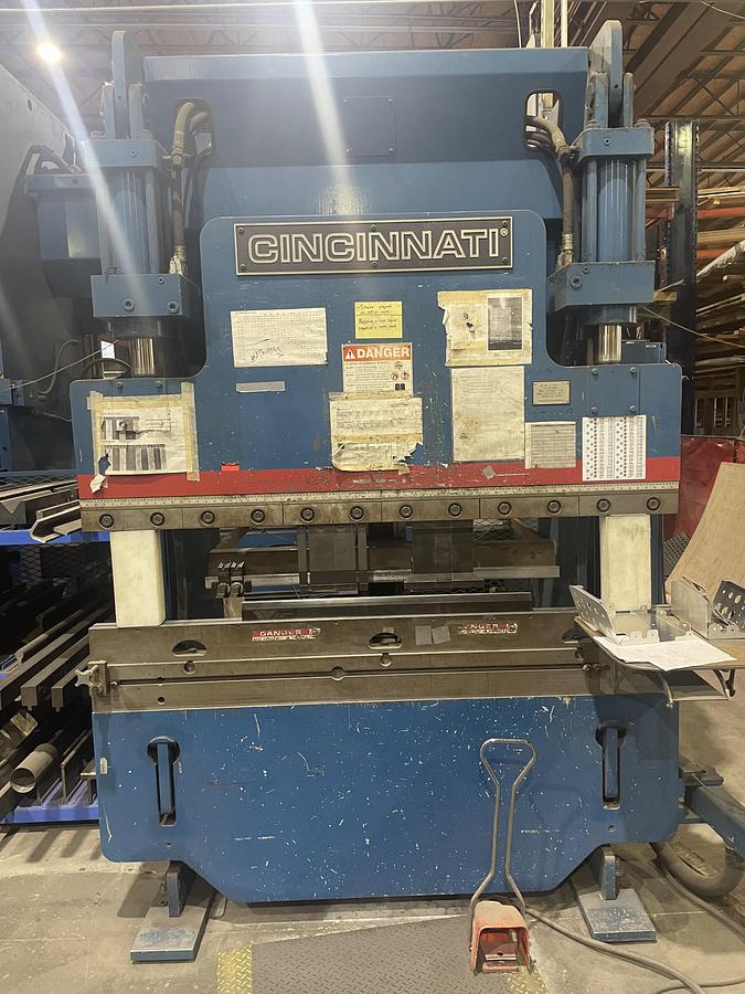 Used 60 Ton x 6' Cincinnati AutoForm CNC Press Brake