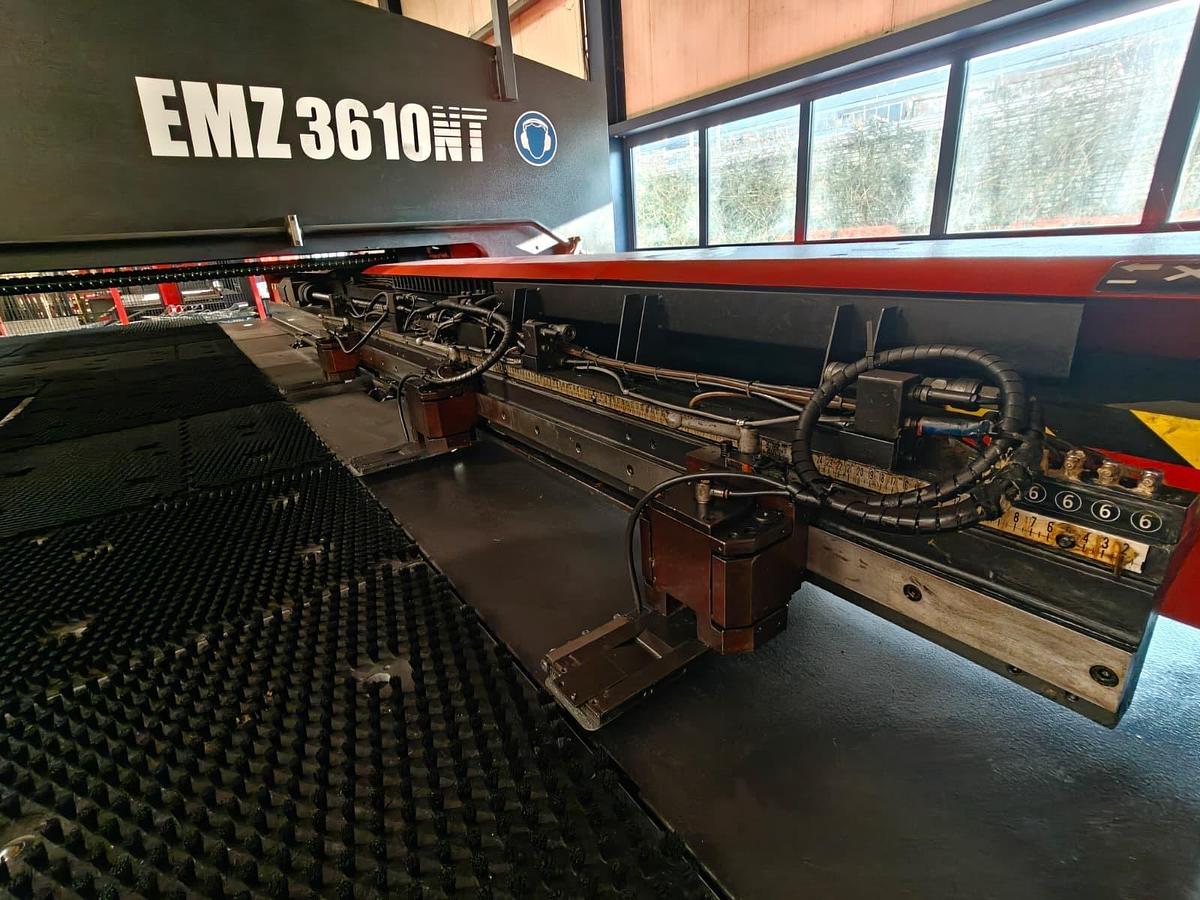 Used 2006 - 33 Ton Amada EMK-3610NT Servo Driven CNC Turret Punch