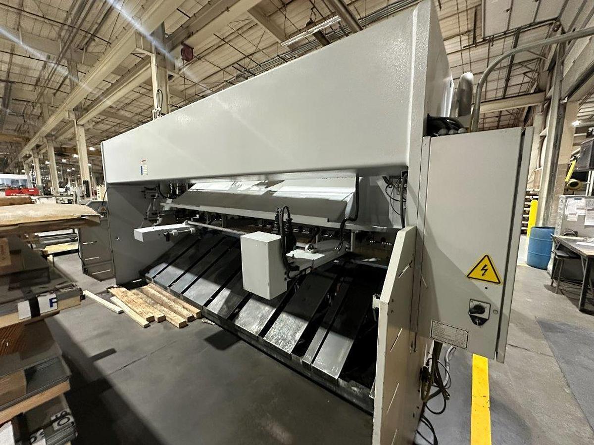 Used 2008 - 3/8" x 13' Ermak CNC Hydraulic Shear