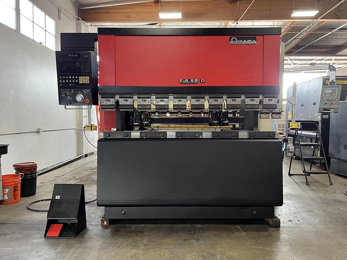 Used 1987 - 88 Ton Amada FBD-8020 CNC Press Brake