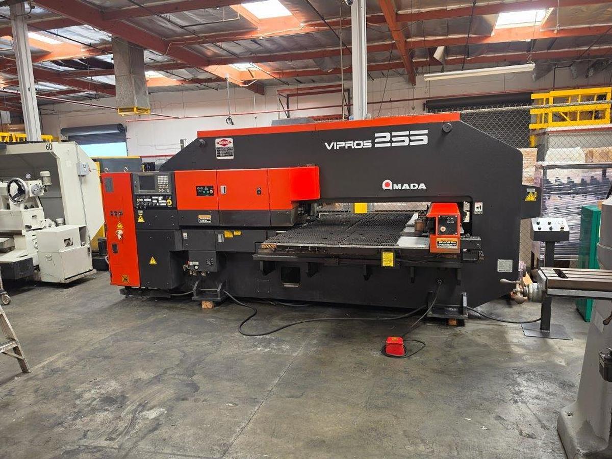 Used 1999 - 22 Ton Amada Vipros 255 CNC Turret Punch