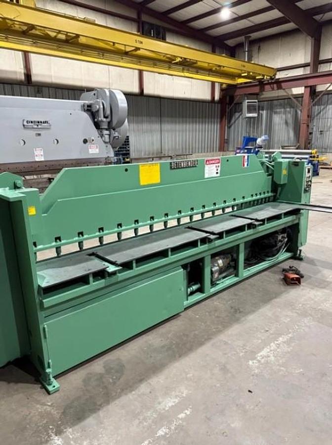 Used 2000 - 1/4" x 12' Betenbender Hydraulic Shear