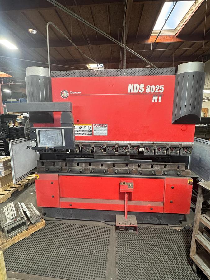 Used 2008 - 88 Ton Amada HDS-8025NT Hybrid Press Brake