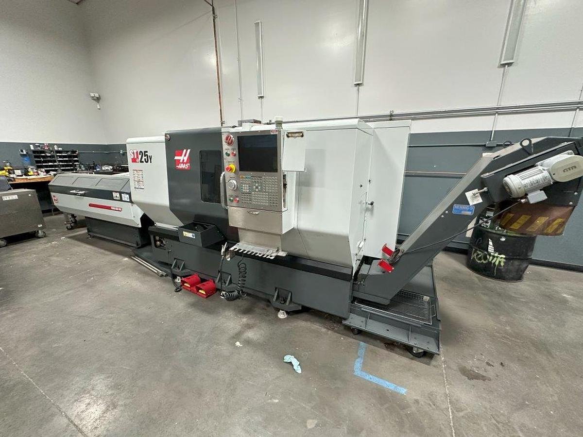 Used 2014 - Haas ST-25Y Multi-Axis CNC Turning Center
