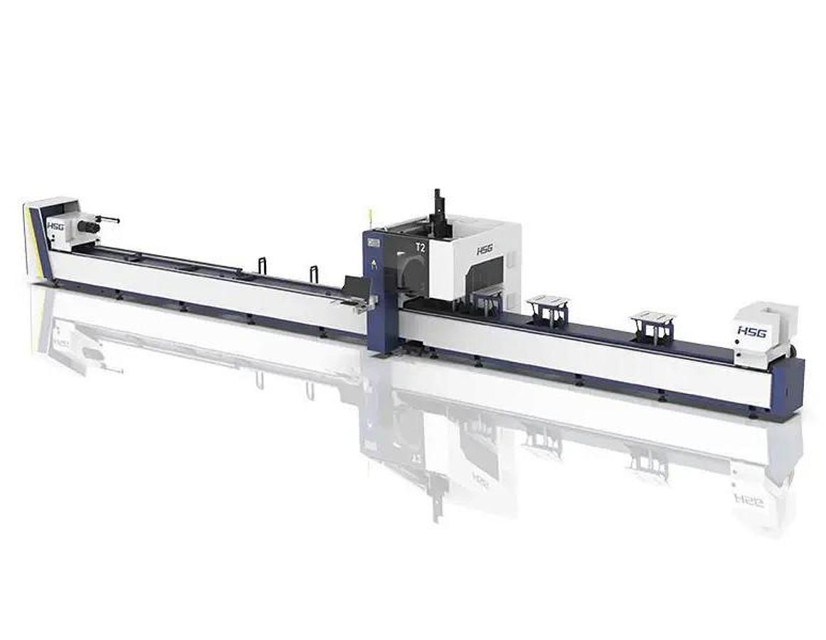 3000 Watt HSG T2-9060S CNC Fiber Tube Laser Cutting System *NEW*