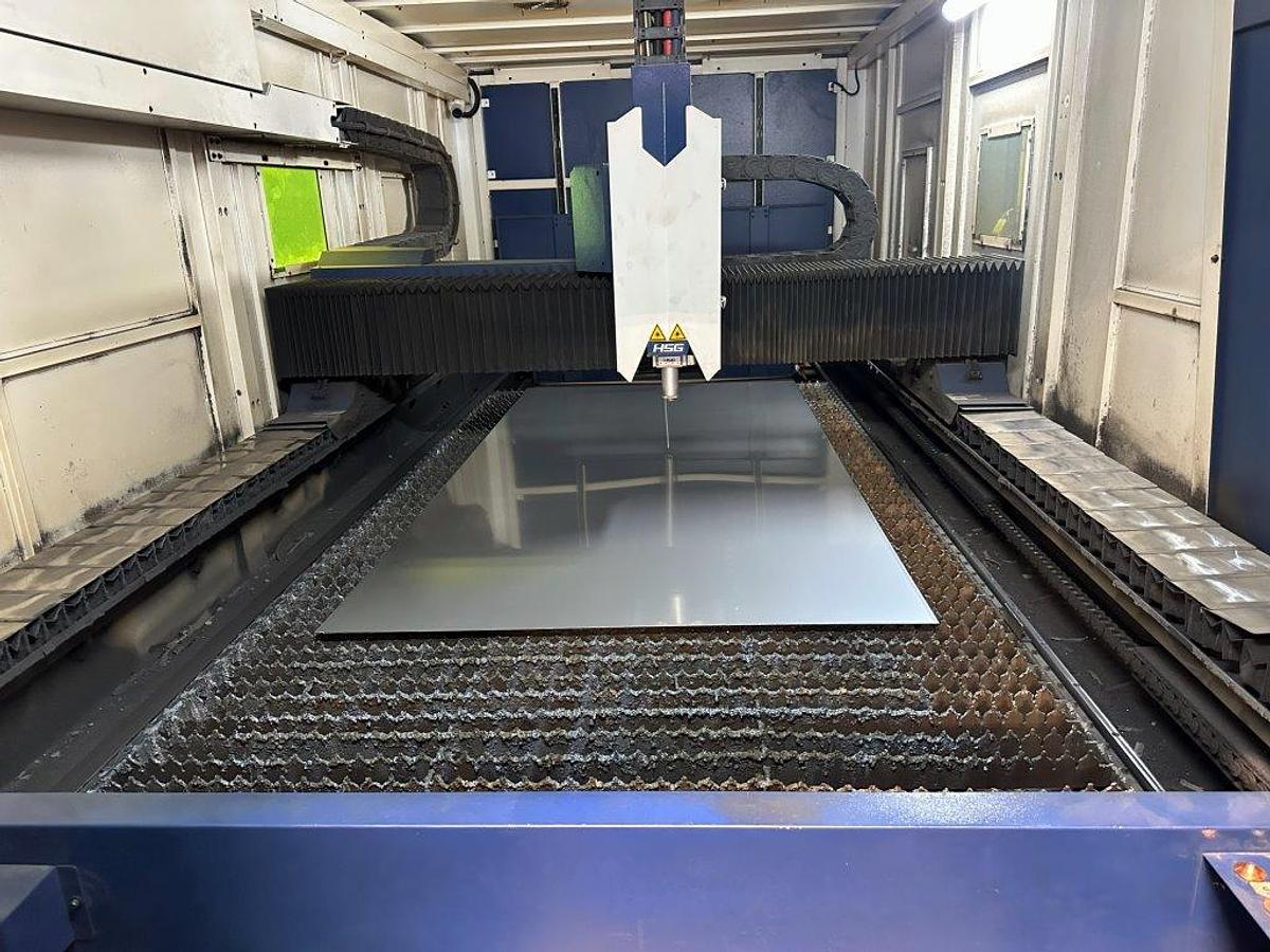 Used 2024 - 6,000 Watt HSG G3015X-6K Fiber Laser