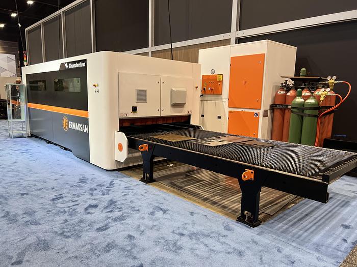 4000 Watt Ermak Thunderbird CNC Fiber Laser