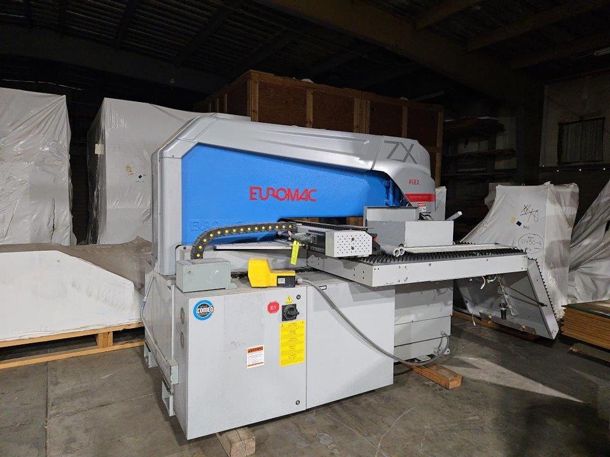Used 2013 - 33 Ton Euromac ZX Flex CNC Single Station Punch