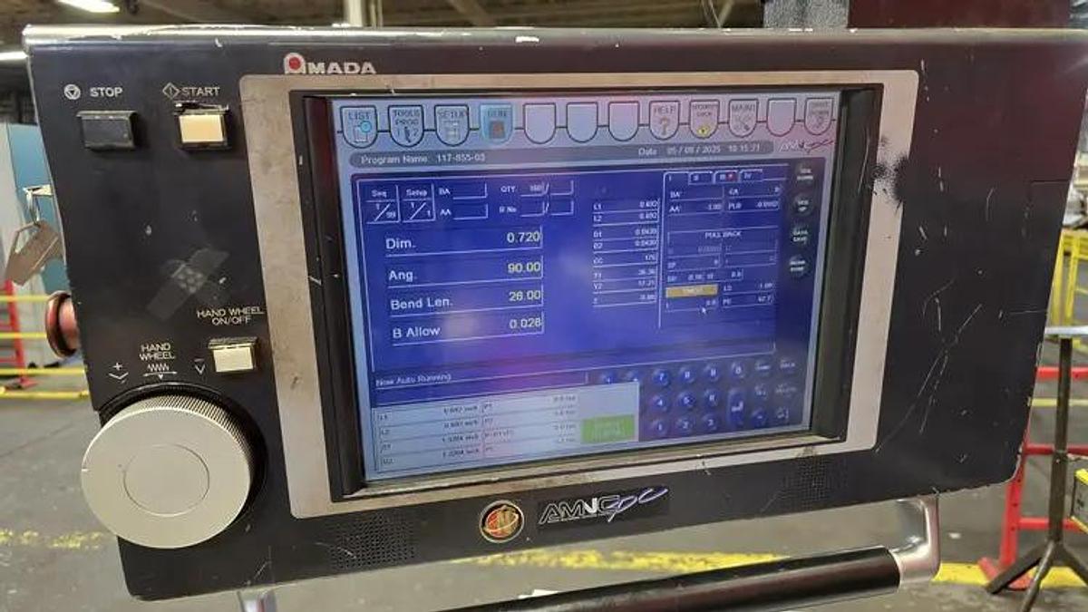 Used 2008 - 143 Ton Amada HDS-1303NT CNC Press Brake