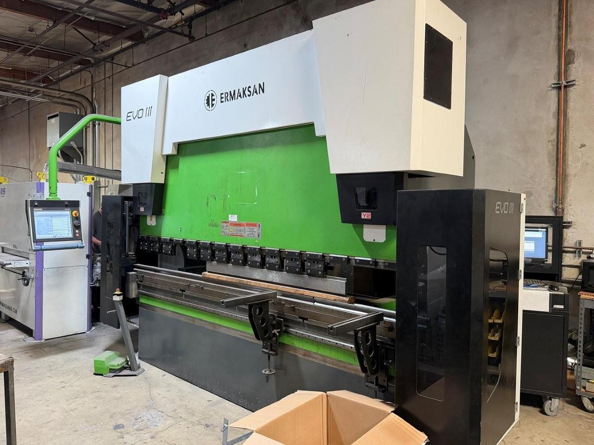 Used 2019 - 149 Ton x 10.17' Ermak EVO-3 HYBRID CNC Press Brake