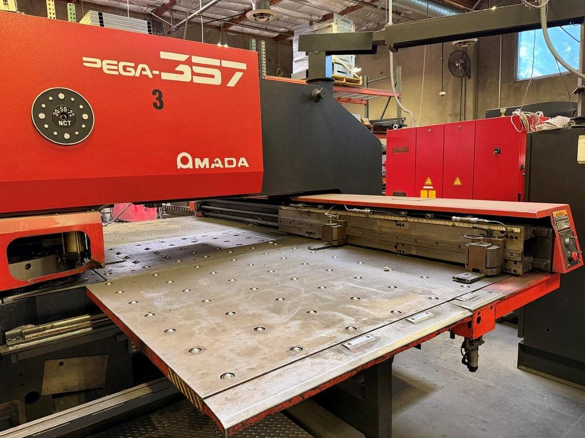 Used 1997 - 33 Ton Amada Pega 357 CNC Turret Punch