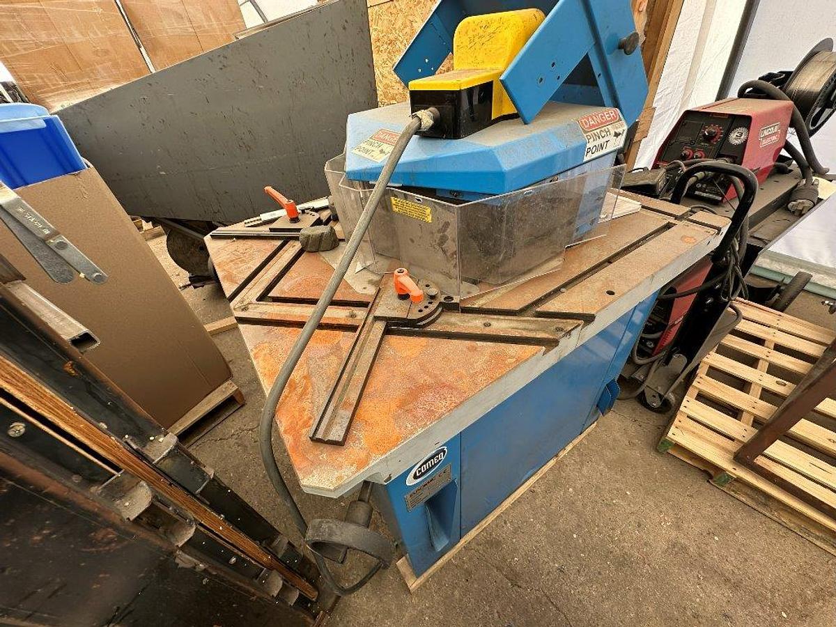 Used 2015 - 1/4" Euromac Hydraulic Notching Machine