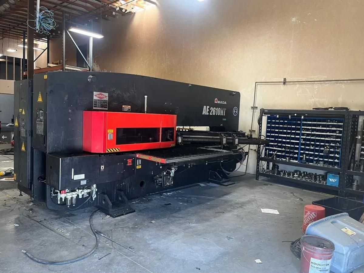 Used 2020 - 22 Ton Amada AE-2610NT Servo Driven Turret Punch