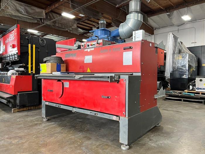 Used 2008 Lissmac ABMS 1000 Edge Rounding/Deburring Machine for