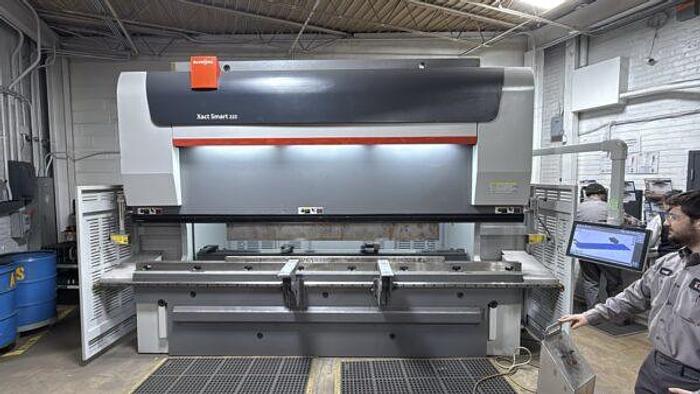 Used 2017 - 248 Ton x 13' Bystronic Xact Smart 225-4100 CNC Hydraulic Press Brake