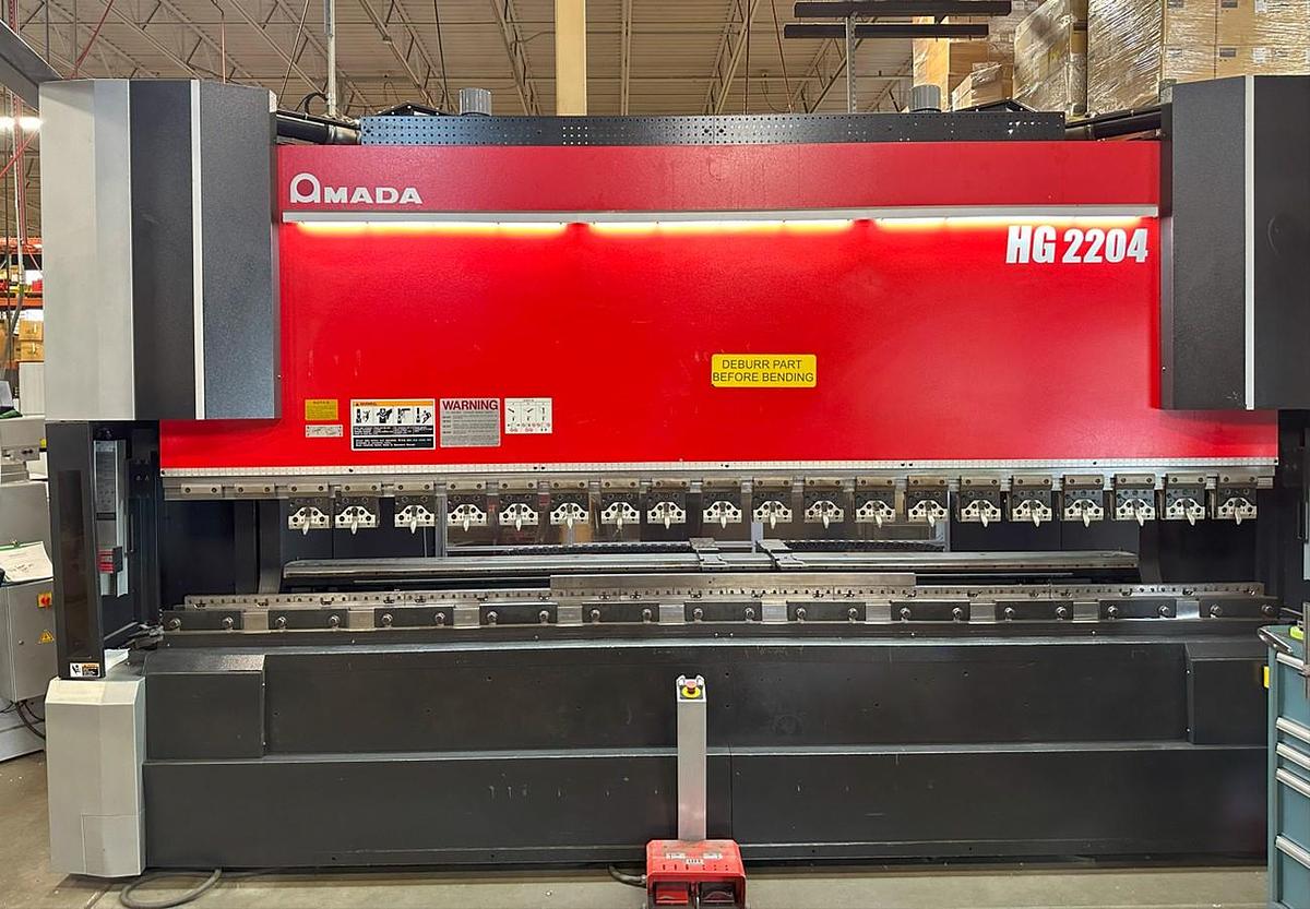 Used 2016 - 242 Ton x 14' Amada HG-2204 CNC Press Brake