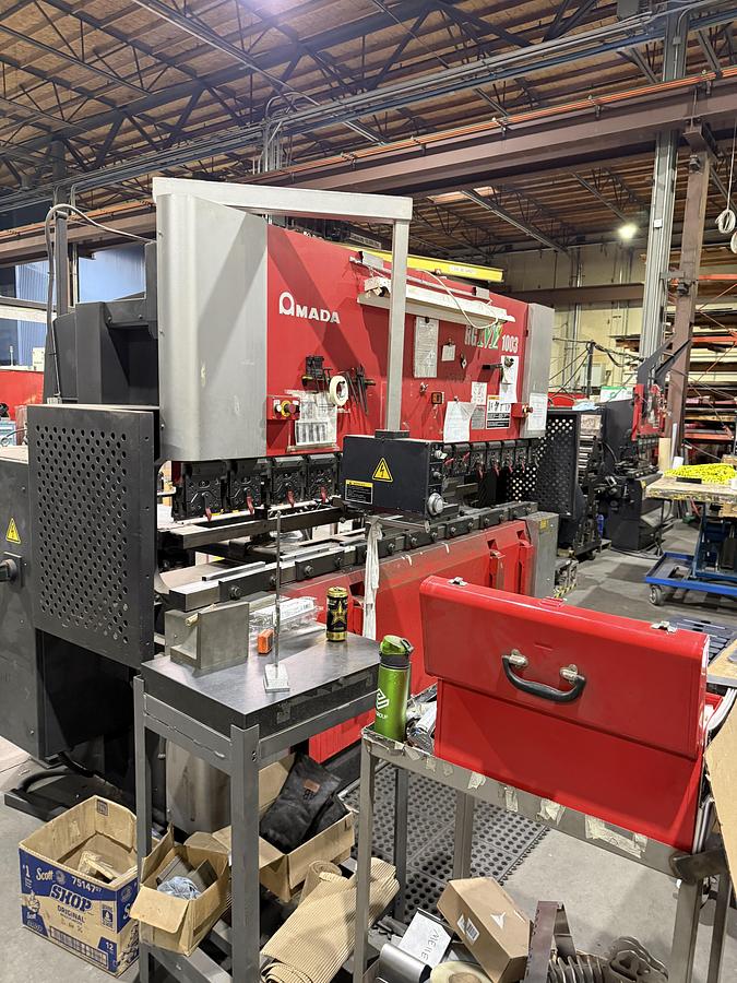 Used 2010 - 110 Ton Amada RGM2-1003 CNC Press Brake