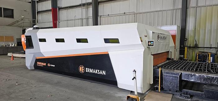 Used 2018 - 6kW Ermak Gen-3 4020 CNC Fiber Laser