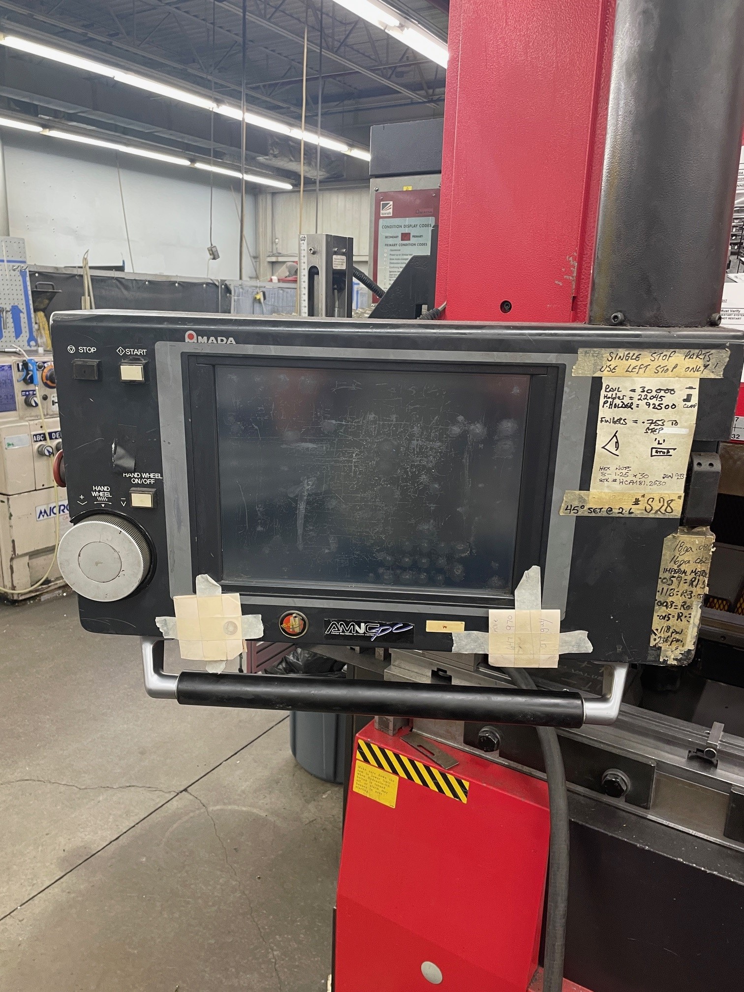 Used 2004 - 88 Ton Amada FBD-8025NT CNC Press Brake
