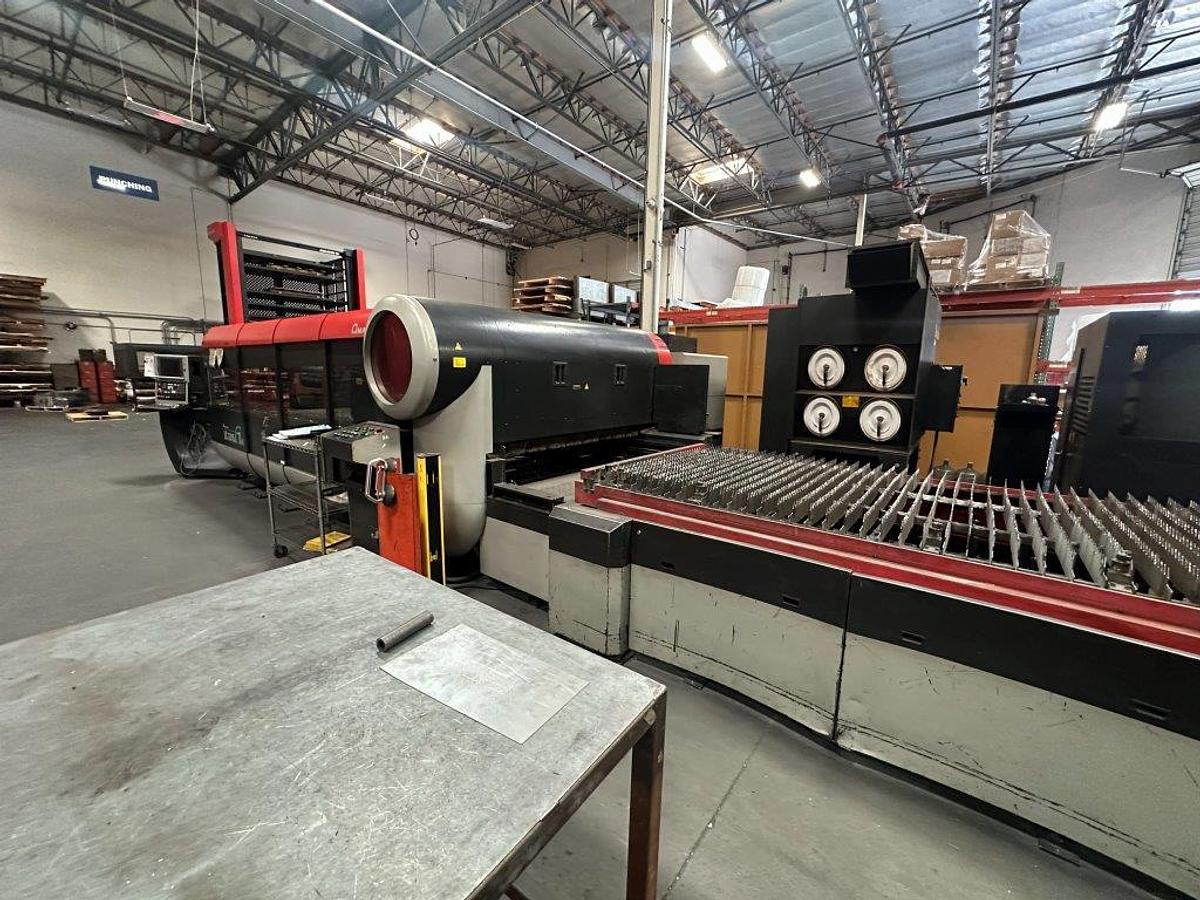 Used 2008 - 4000 Watt Amada LC3015F1-NT CNC CO2 Laser