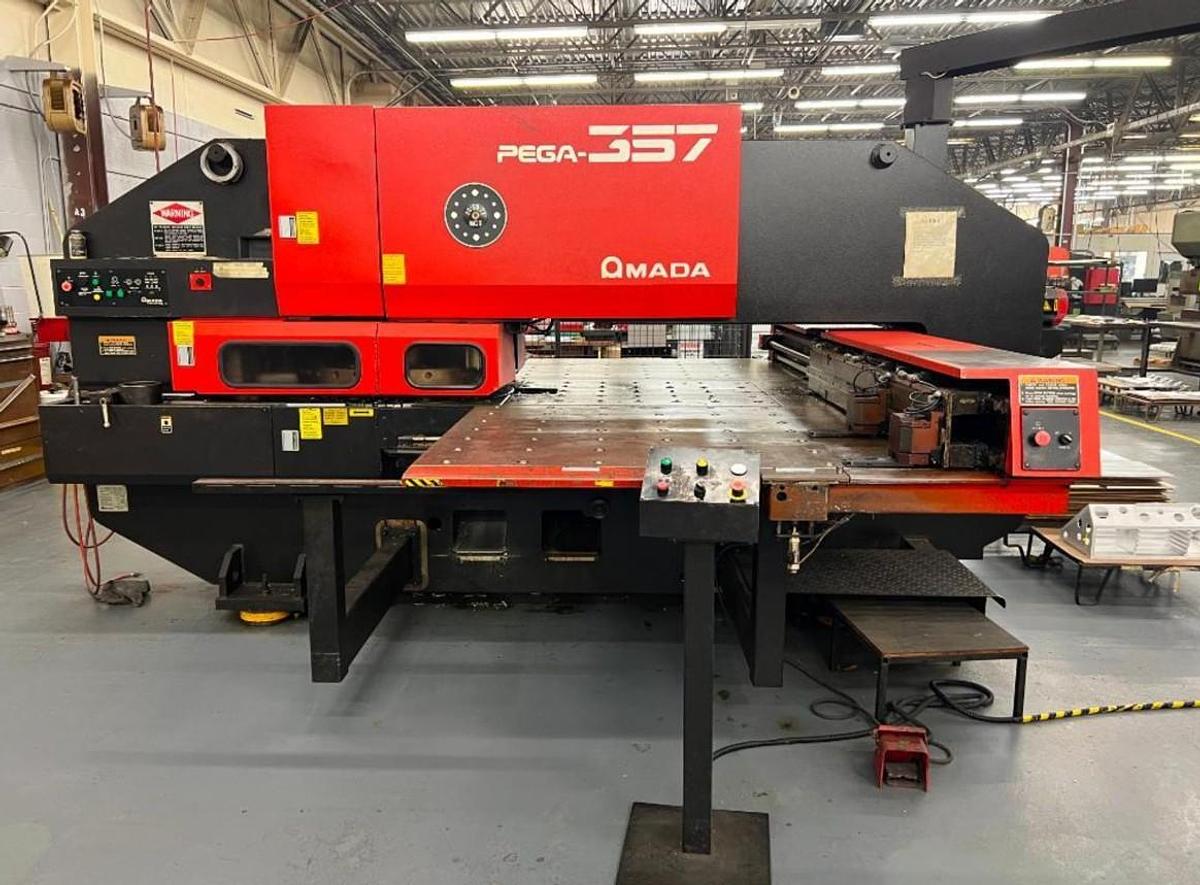 Used 2001 - 33 Ton Amada Pega 357 CNC Turret Punch