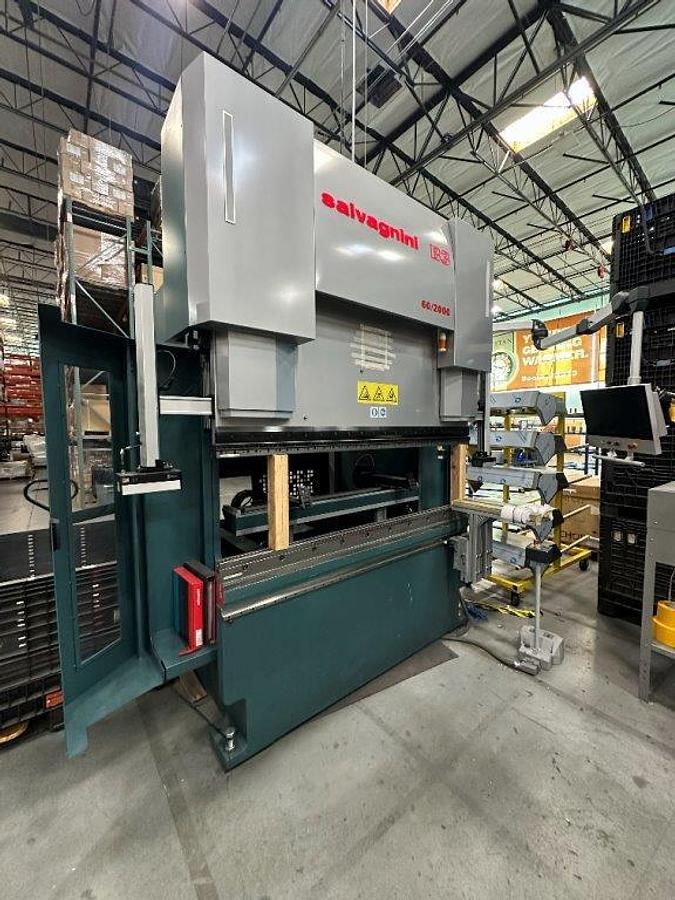 Used 2021 - 66 Ton x 8' Salvagnini B3/60-2000 CNC Press Brake