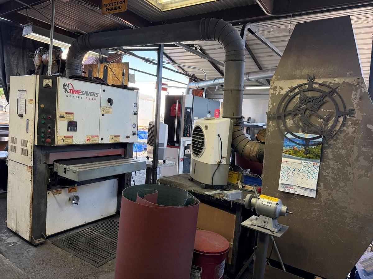 Used 2005 - 37" Timesaver Series 2200 Belt Sander/Grinder