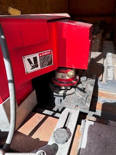 Used 2009 - Amada CSHV-220 Hydraulic Notcher/Coper