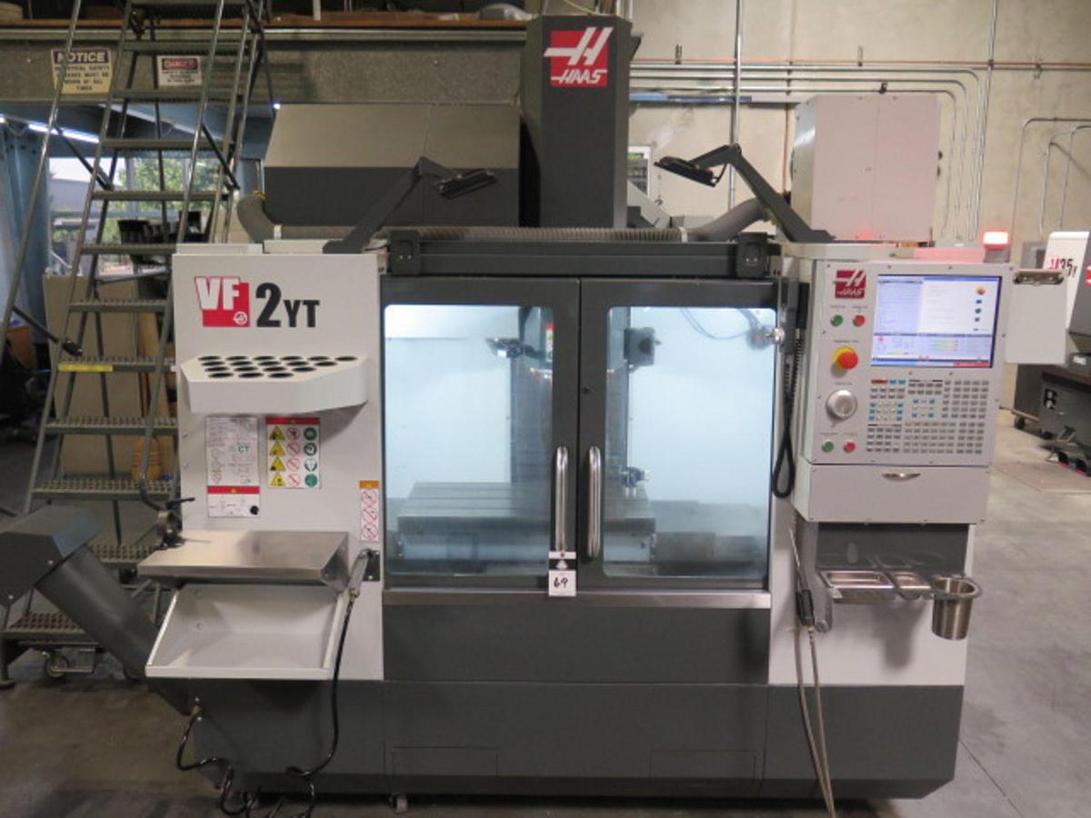 Used 2020 - Haas VF-2YT CNC Vertical Machining Center