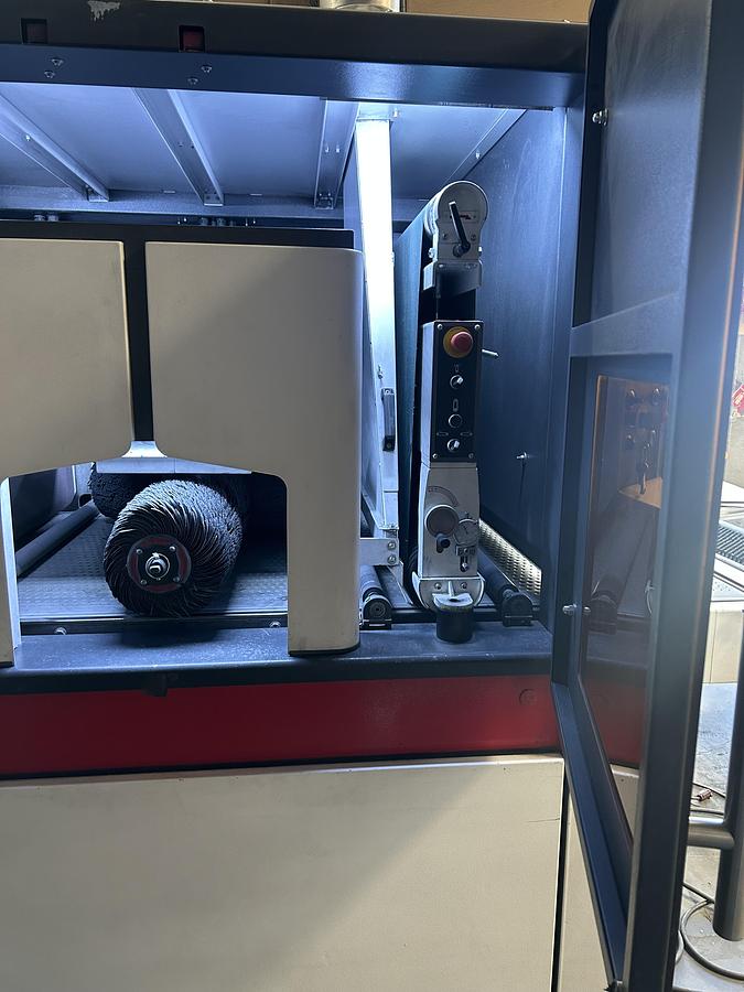 Used 2021 - 43" Timesaver 32 Series Deburring, Edge Rounding, Finishing Machine