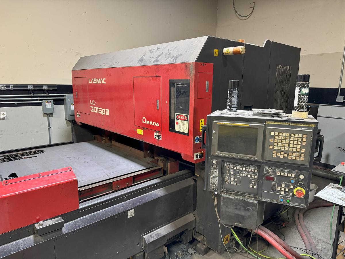 Used 1998 - 2000 Watt Amada Altair LC-3015-B3-EX CO2 CNC Laser