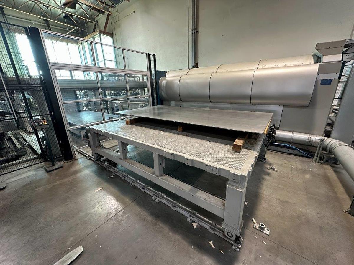 Used 2015 - 3000 Watt Salvagnini L3 Fiber Laser w/Automation