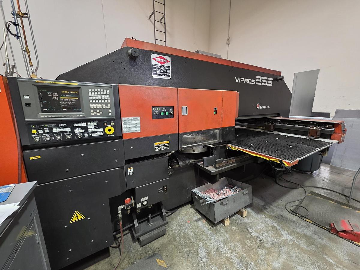 Used 2000 - 22 Ton Amada Vipros 255 CNC Turret Punch