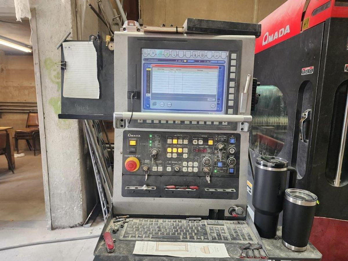 Used 2012 - 4000 Watt Amada LC-3015NT-F1 CNC Laser