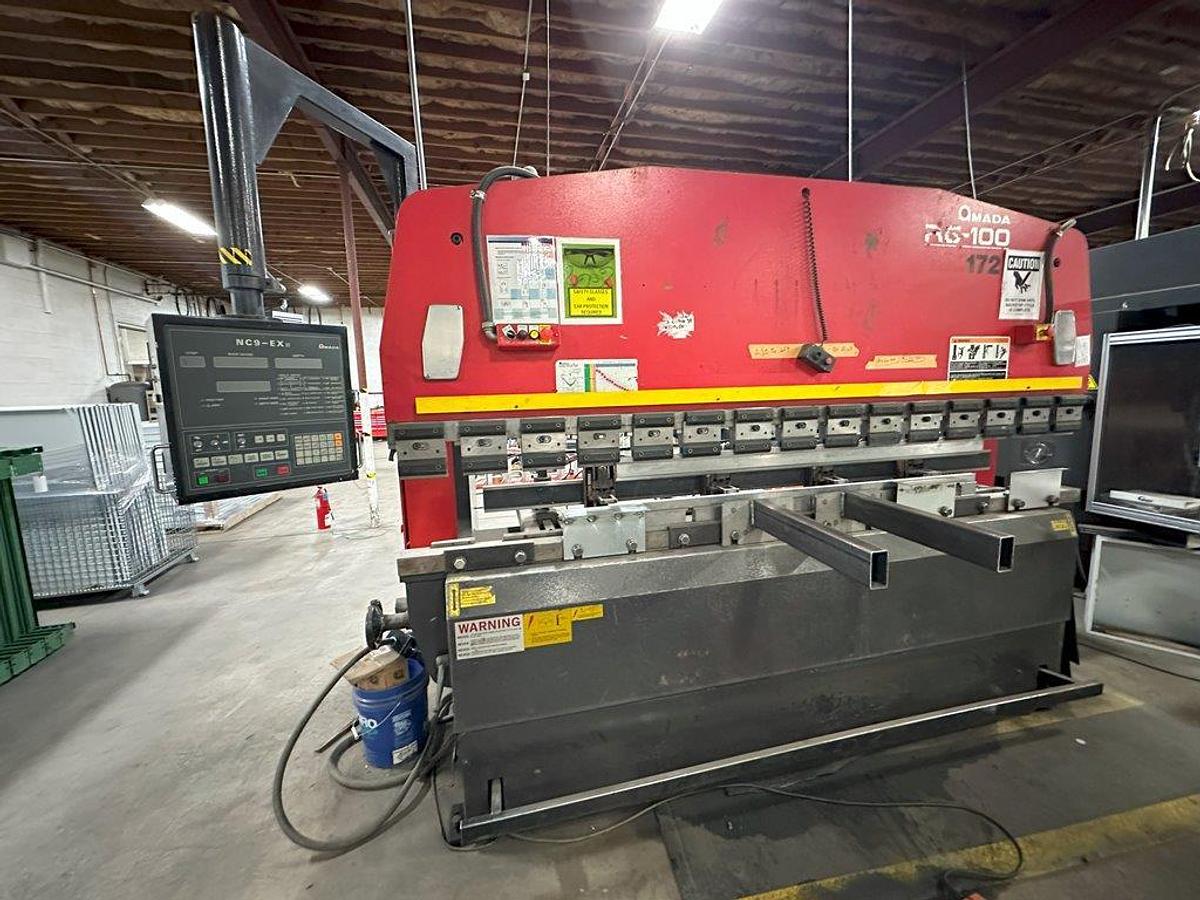 Used 1999 - 110 Ton Amada RG-100 CNC Press Brake