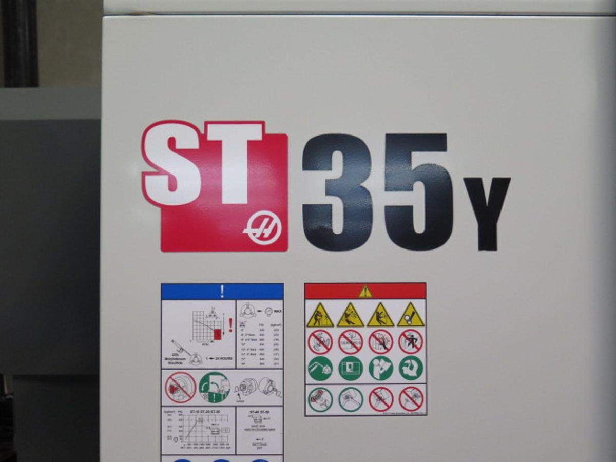 Used 2017 - Haas ST-35Y CNC Turning Center