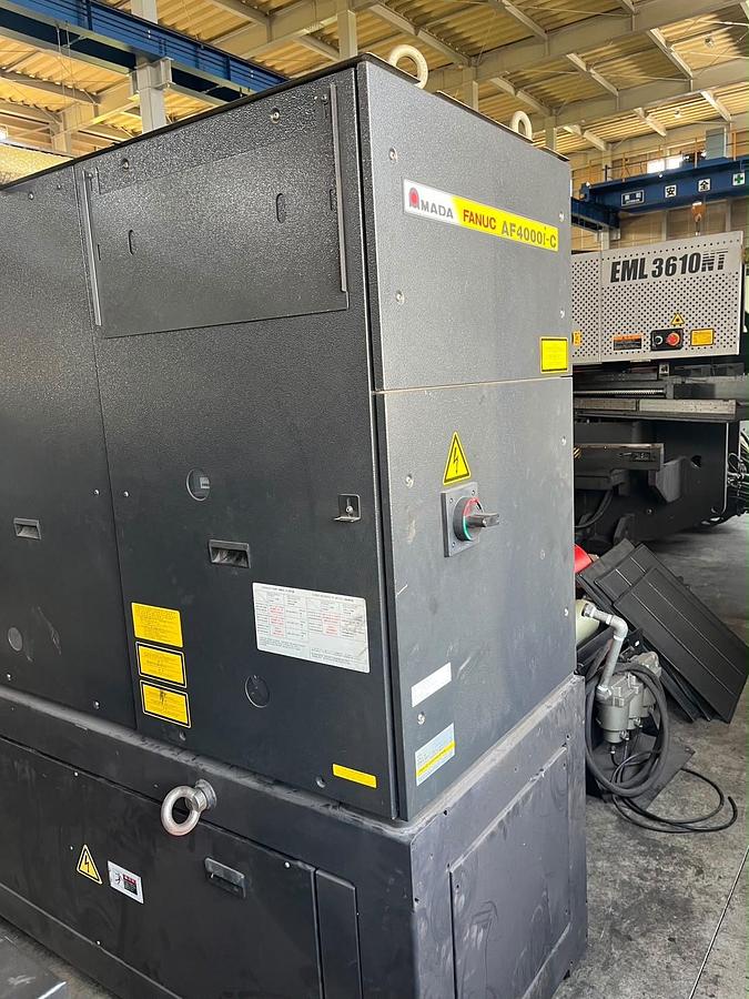 Used 2013 - 33 Ton/4,000 Watt Amada EML-3510NT CNC Punch/Laser Combo Machine