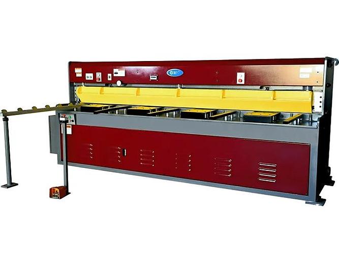 1/4" x 8' GMC HS-0825E Hydraulic Shear w/ 36" SIKO Back Gauge