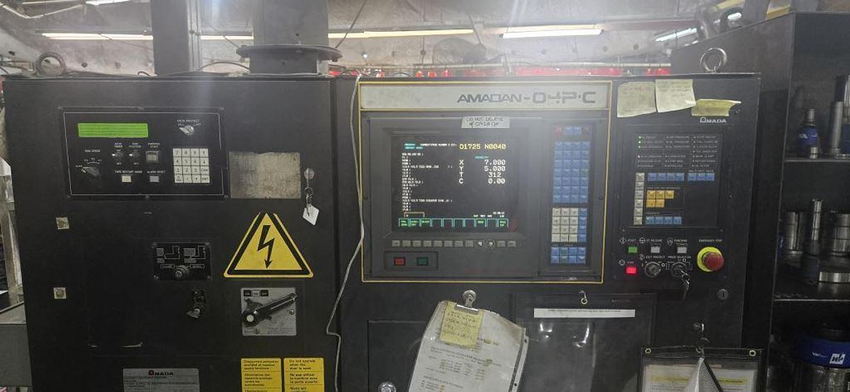Used 1998 - 55 Ton Amada Vipros 568 CNC Turret Punch