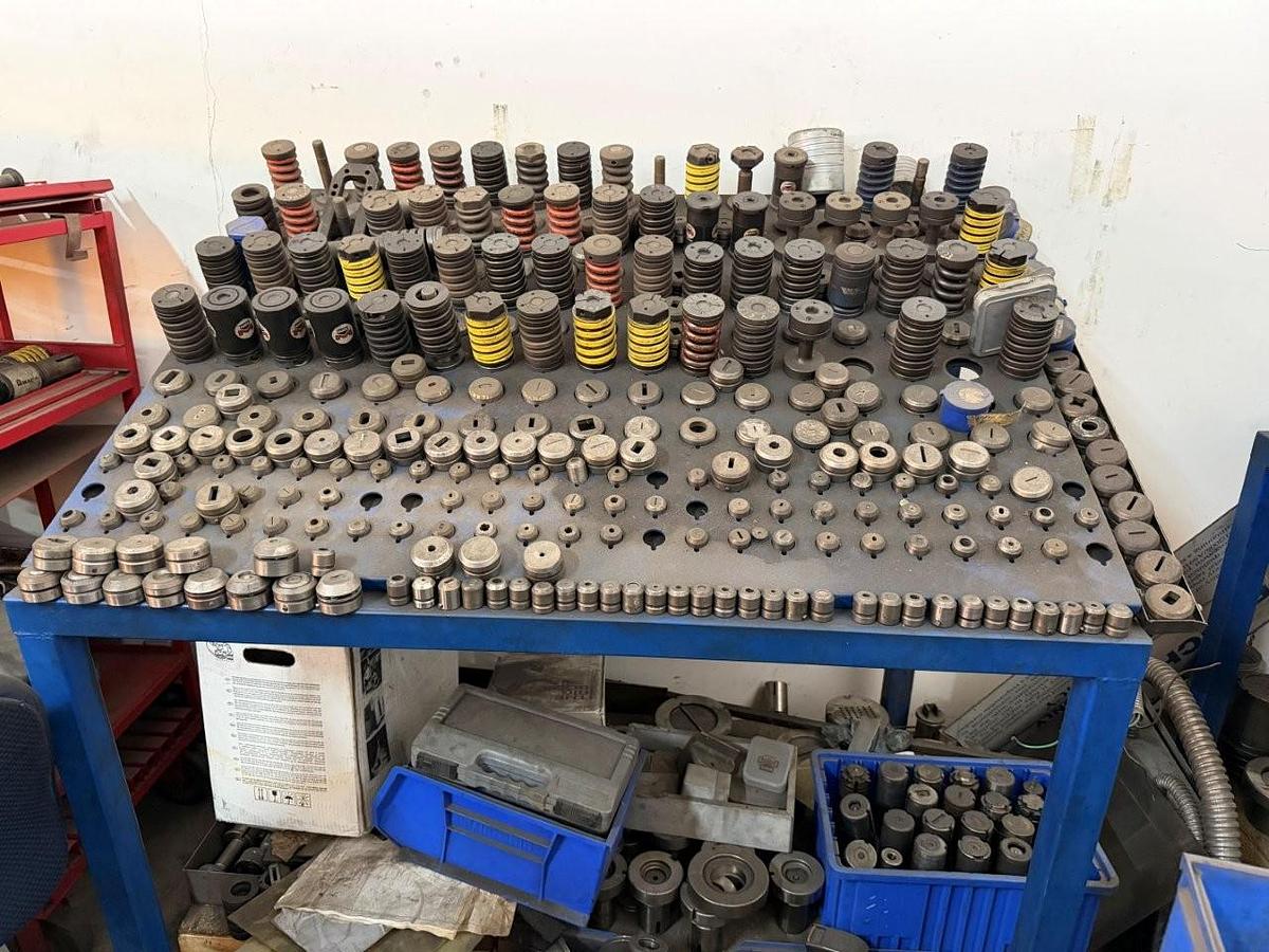 Used Misc. Amada Turret Tooling, Punches, Dies & Guide Assemblies