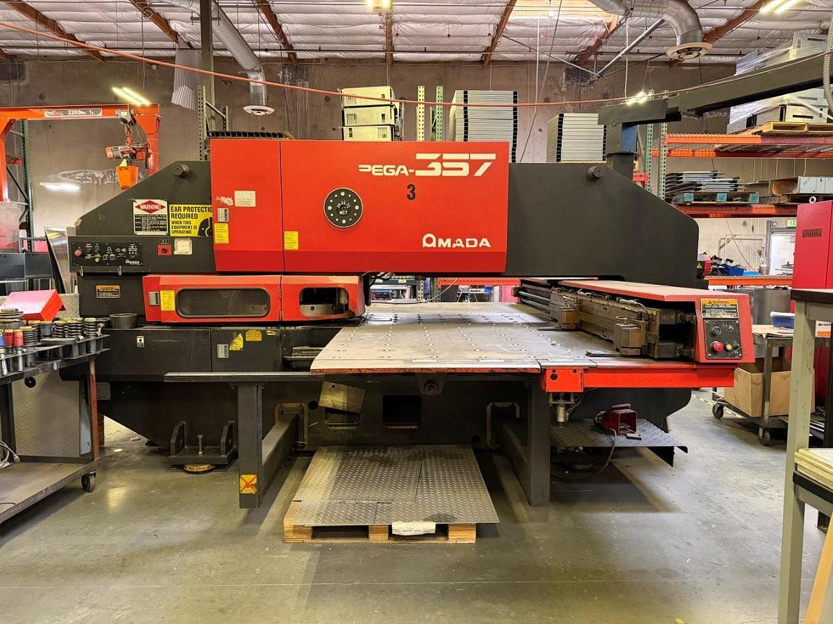 Used 1997 - 33 Ton Amada Pega 357 CNC Turret Punch