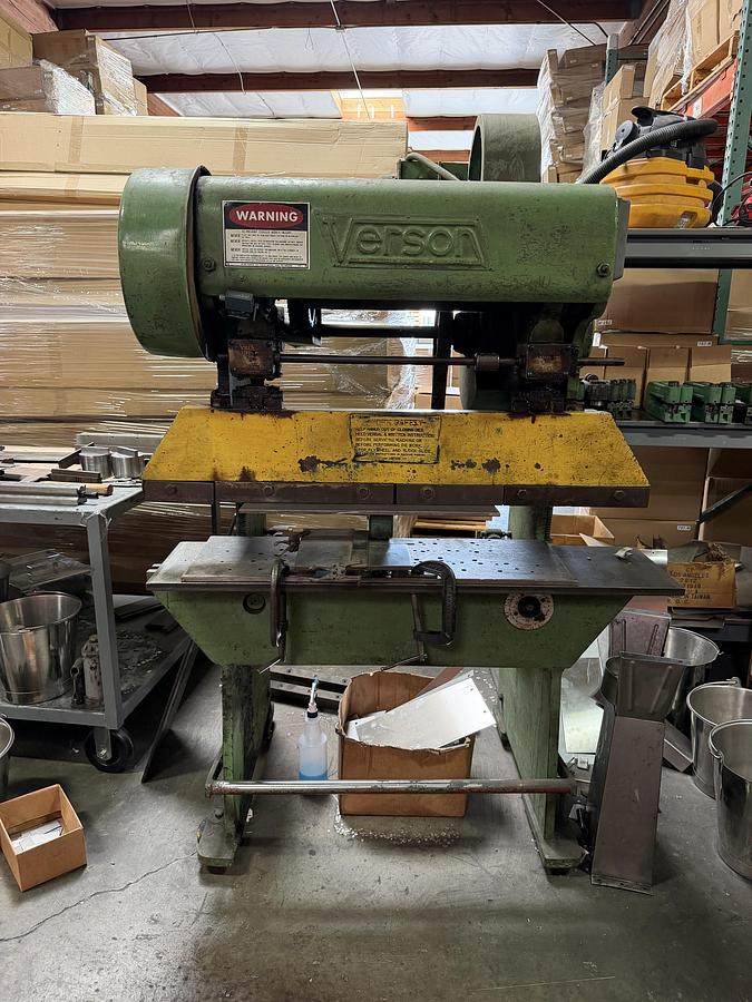 Used 25 Ton x 4' Verson Mechanical Press Brake